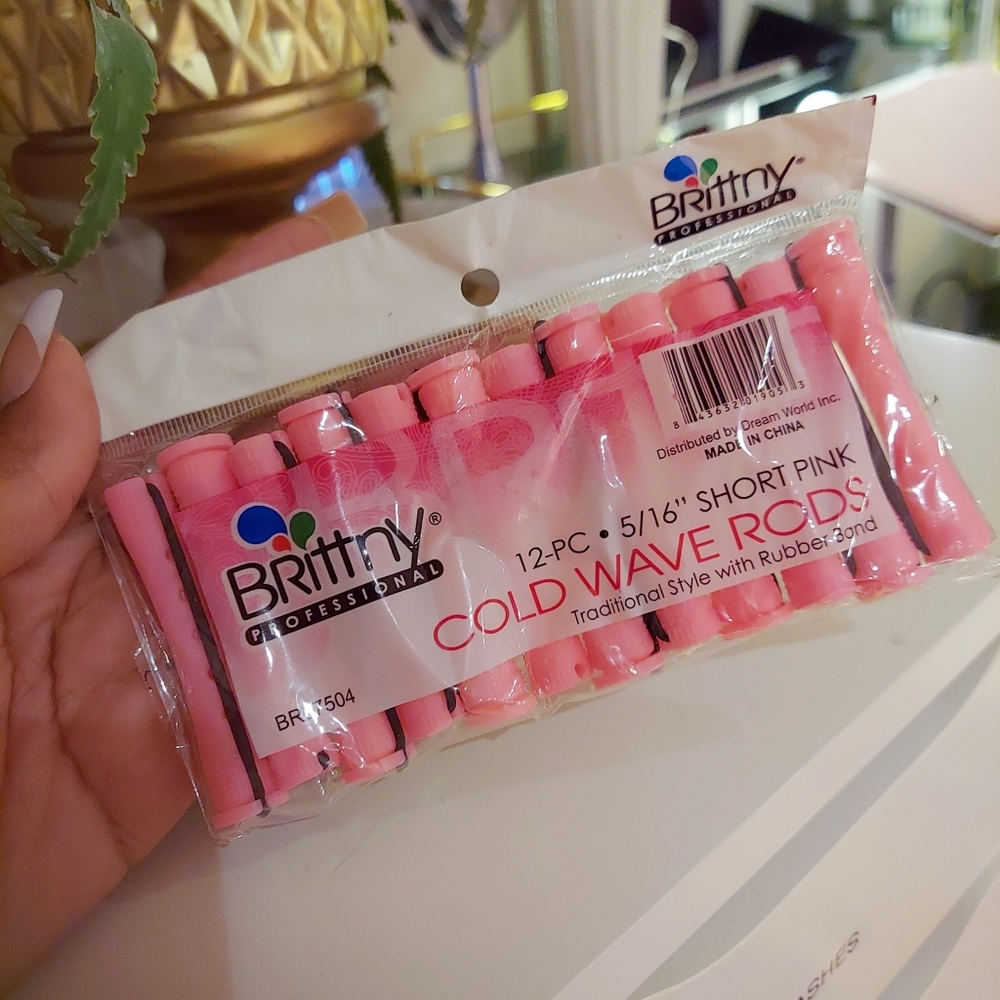 Brittny Professional Pink Cold Wave Rods (FREE WITH PURCHASE)